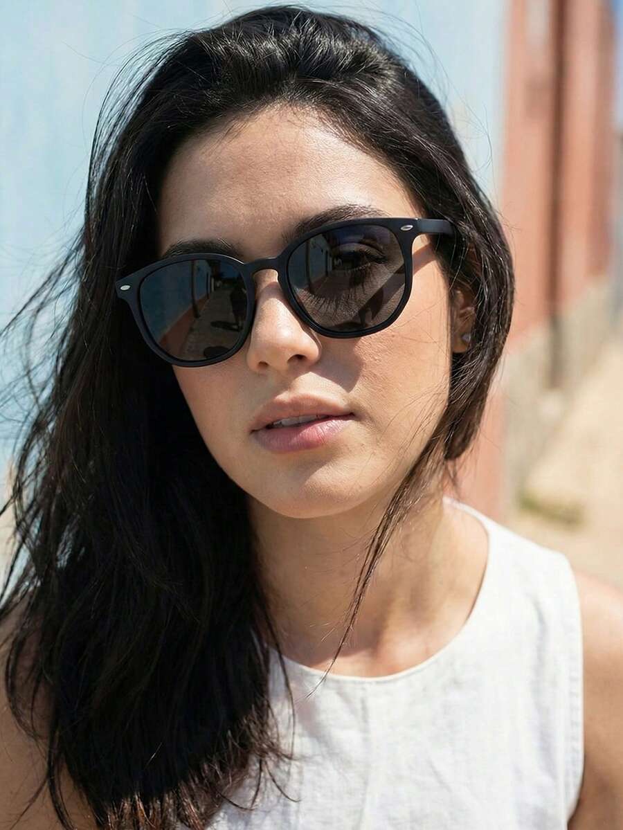 Women Fashion Glasses - Black - View 1