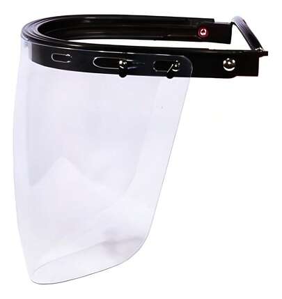 Suporte Universal C/lente Incolor Acrílico Protetor Facial