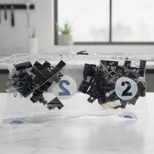 Set de Bloques de Construcción MOC Coleccionable - Kit de Modelismo Creativo para Jóvenes y Adultos (+14 años), Compatib - Amarillo Mostaza - Ver 5