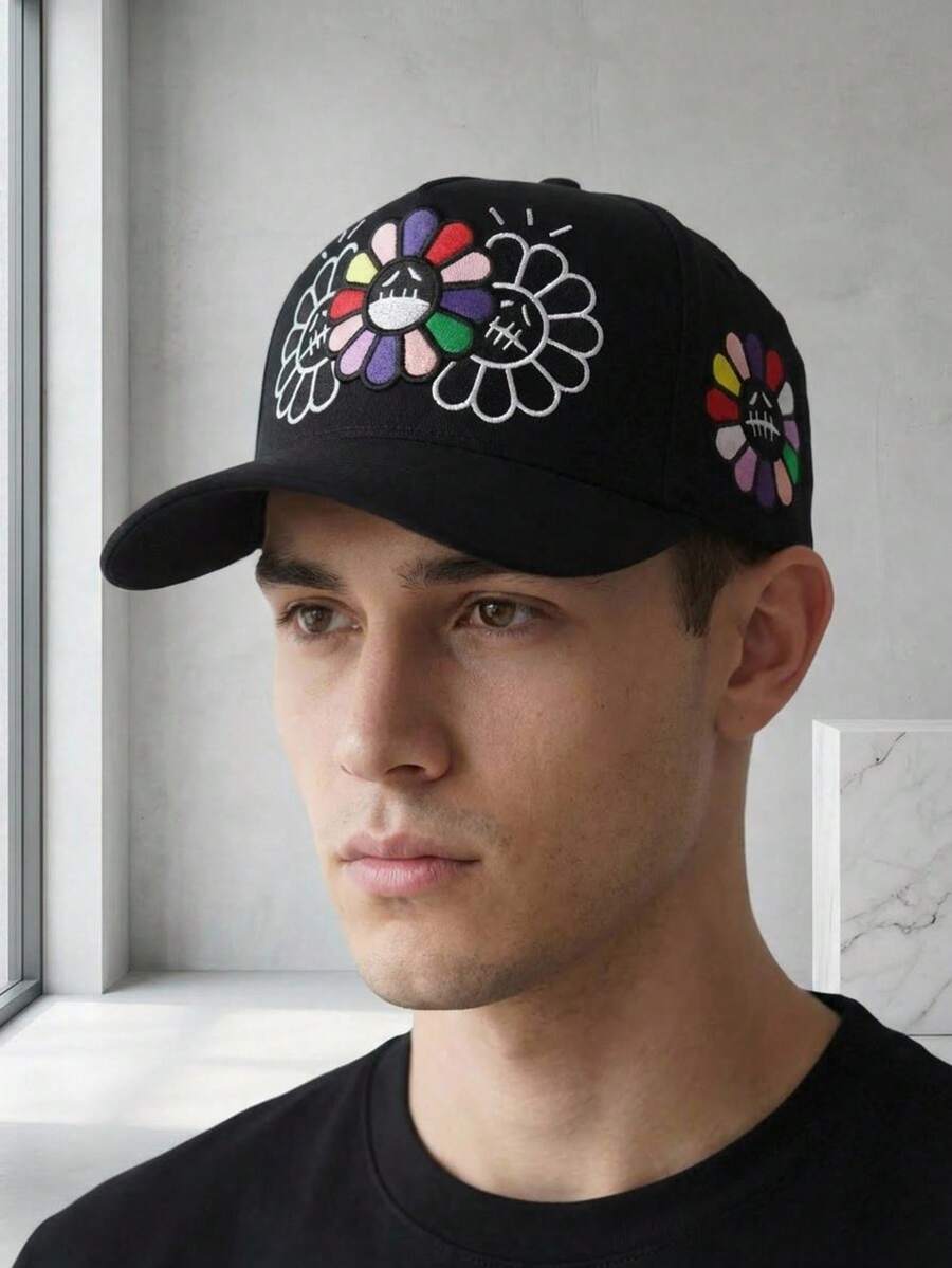 GORRA INNEDIT MURATRAVIS FLVWER - Negro - Ver 1