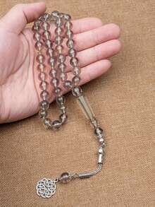 45颗10毫米亚克力穆斯林祈祷念珠手链，赞念珠配件 - 彩色 - 查看 10