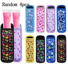 8个/套 冰棒套，冰棒保温套，冷冻冰棒套，彩色冰棒套袋，可重复使用可清洗冰棒套，夏季用品，家居用品 - 彩色 - 查看 7