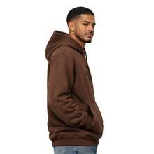 Men Sweatshirts - Rust Brown - View 2