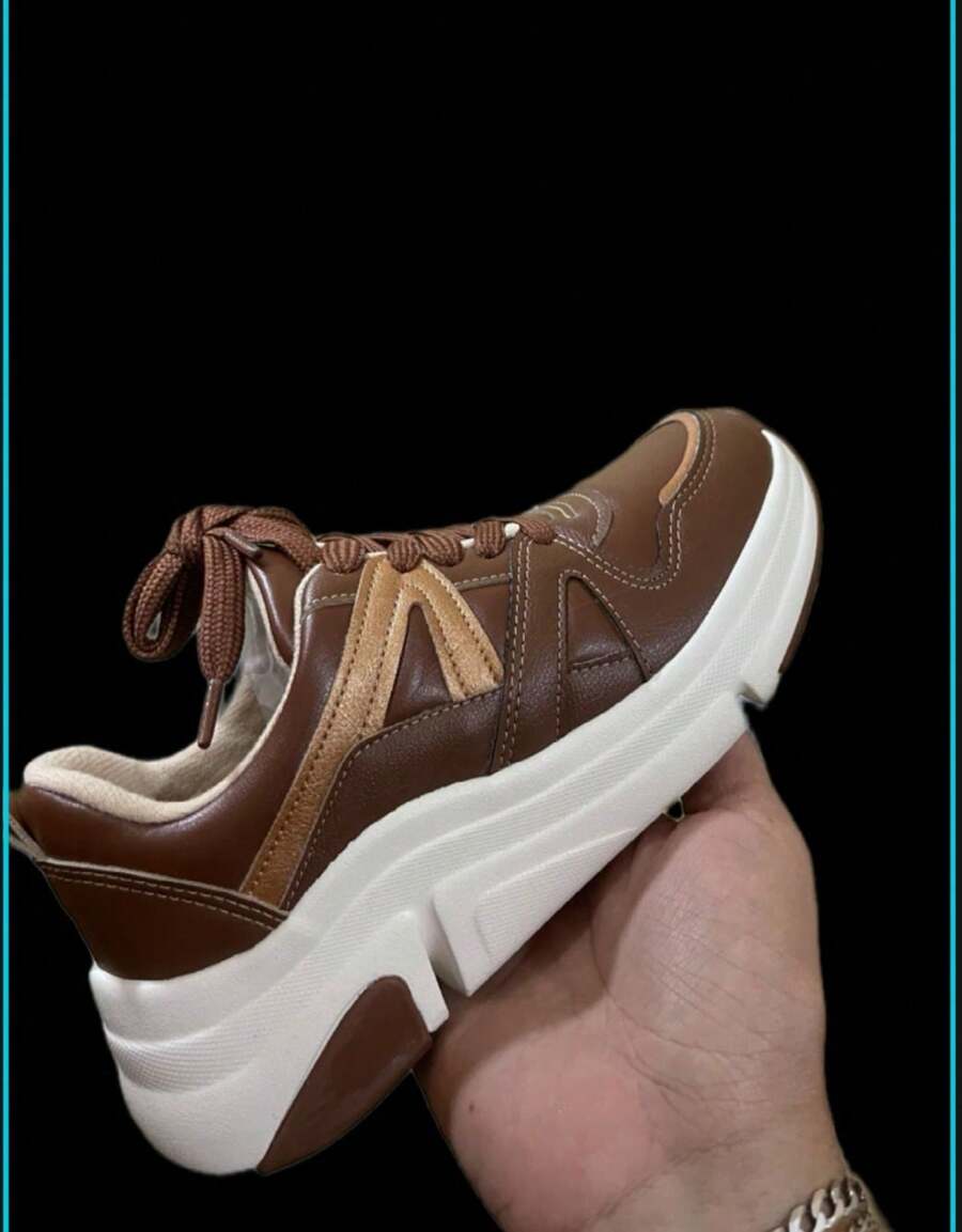 Modare Women's Orthopedic Sneakers For Heel Spurs, Massaging, Casual, Cutouts, Comfortable, Original - 榛果青銅倫敦 - 查看 1