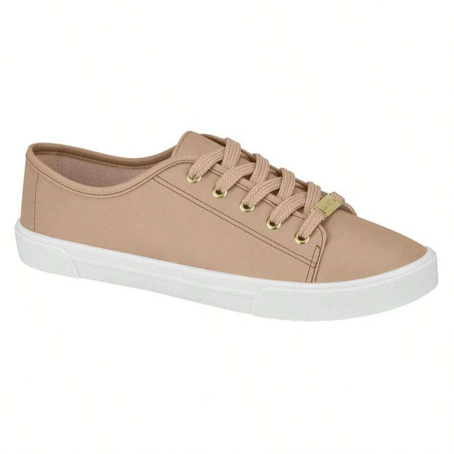 Women's Moleca Sneakers - Comfortable, Casual, Basic, Lightweight, Skate/Street Style - 米色 - 查看 1