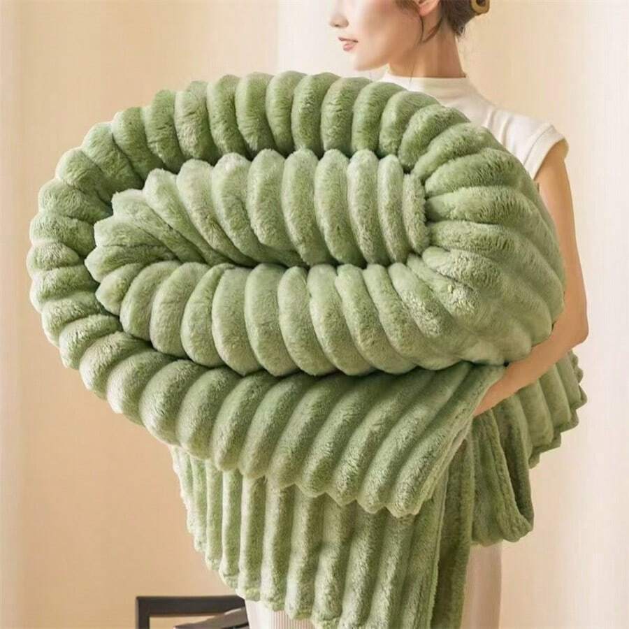 Bed Blankets & Towel Blankets - 綠色 - 查看 1