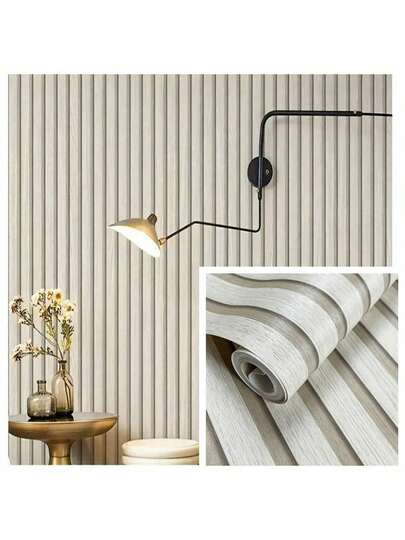 1 Roll Easy Tear & Stick PVC Wallpaper, Removable Vinyl Wall Sticker Suitable For Bedroom And Living Room Decor, Easy To Install. Size: 17.7" X 39.3" / 118.1" / 196.8" / 393"