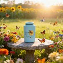 Large Urns For Adult Male Female Ashes, Decorative Cremation Urn For Human Ashes - Hoa - Xem 3