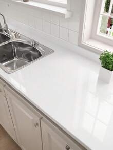 Hình dán tường tự dính, bề mặt bóng, chất lượng cao, trang trí không gian đẹp mắt, dễ dán, lý tưởng để làm mới nhà bếp, phòng tắm, tủ kệ, phù hợp cho người thuê nhà. - Nhãn dán khói dầu - Xem 3