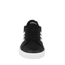 Adidas Grand Court Men's Black Faux Leather Sport Tennis Shoes GW9251 - 黑色 - 查看 5