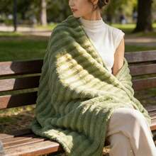 Bed Blankets & Towel Blankets - 綠色 - 查看 5