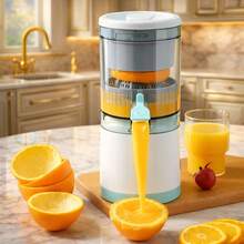 Exprimidor automático portátil con sistema recargable y diseño moderno, ideal para preparar jugos frescos con comodidad, perfecto para estilo de vida activo, cocina diaria, oficina o cualquier lugar. - Multicolor - Ver 3