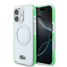 Funda Lacoste Cocodrilo Magsafe iPhone Transparente - transparente - Ver 11