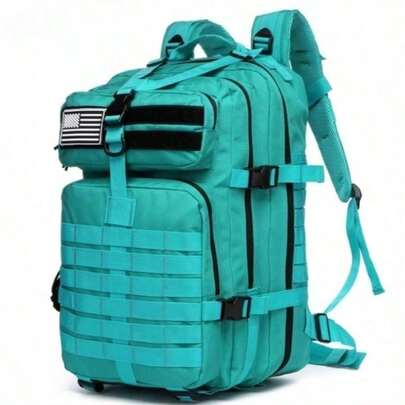 Army Tactical Backpack 45L Large Military Assault Pack For Men, 3 Day Bug Out Bag Molle DaypackFor Camping Outdoor Sport Rucksack Backpacks, Khaki