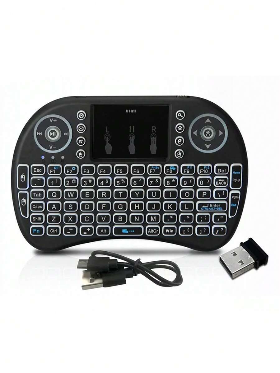 Mini Teclado Inalámbrico Para  Smart Tv Touchpad - Ver 1