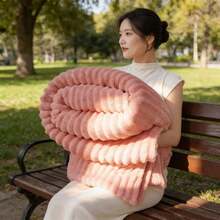 Bed Blankets & Towel Blankets - 粉色 - 查看 4