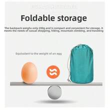 户外旅行背包登山包 40升大容量男女通用背包防水骑行背包带防雨罩休闲时尚背包新款旅行包带胸扣和腰扣徒步旅行包 - 彩色 - 查看 10