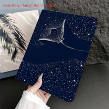 Bao da bảo vệ Ocean 1 - Mảnh kèm ngăn đựng bút, tương thích với các dòng máy 10.9/10.2/ Air thế hệ thứ 5/Pro11/10th/9.7/Air 2/ (thế hệ thứ 7)/ (thế hệ thứ 8)/ Air 4/5/ Pro 11/ Thế hệ thứ 10 10.9 inch 2022 Smart Case/ Air 13(M3 2025)/ Air 11(M3 2025)/ Air 11(M3 2025)/ 11(A16 2025)/Galaxy Tab S10+/S9/A9, chức năng tự động tắt/mở màn hình. - Nhiều màu - Xem 8