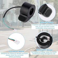 Thumb Throttle Gotrax GXL V2 Scooter, Easily Install Design Scooter Parts Throttle Accelerator Speed Control Accessories Gotrax E - Scooters - Initial - View 4