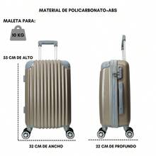 Lightweight Rigid Waterproof Hand Luggage For 10 Kg - Gold - View 3