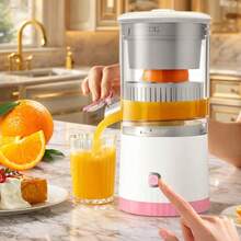Exprimidor automático portátil con sistema recargable y diseño moderno, ideal para preparar jugos frescos con comodidad, perfecto para estilo de vida activo, cocina diaria, oficina o cualquier lugar. - Multicolor - Ver 4