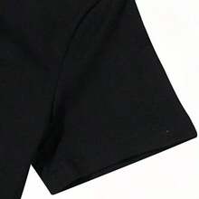 Anti Social Club Lightning Bolt 1pcs Men's 100% Cotton Tee Streetwear Double Sided Digital Printed 220g T Shirt Casual Style Graphic Top YC9M - 黑色 - 查看 3