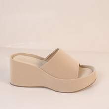 angelica Women Platforms & Wedge Sandals - Beige - View 3