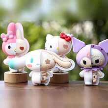 SANRIO 1/4pcs Anatomical Series Hello Kitty Blind Box Figurine - Creative Cinnamoroll, Kuromi Handmade Craft, Desktop Decor [Handpainted Art Items May Have Minor Flaws, Please Do Not Purchase If Bothered | Random Packaging] - Multicolor - View 6