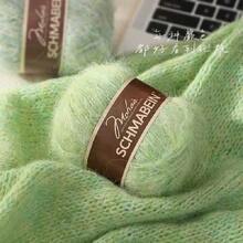 6卷/150克羊驼毛柔软马海毛纱线，适合婴儿手工编织，可用于编织帽子、围巾、毛衣、披肩等DIY作品。 - 6件裝 - 查看 9