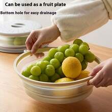 LDQ Microwave Splash Guard And Steam Plate - Heat Resistant (Up To 450°C), Ventilated Cover, Suitable For Microwave Ovens And Convection Ovens, Can Be Used As A Multi-Purpose Food Cover/Strainer Plate - Fits Bowls, Plates, Dumplings, Vegetables. - Multicolor - View 9