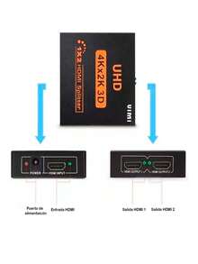 Signal Splitter 1 Screen To 2 Screens HD 4K - View 3