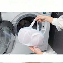 1pc Mesh Laundry Bag - Machine Washable, Bra And Lingerie Organizer Bag With Zipper Closure, Travel & Household Storage Bag, Laundry Bag - Multicolor - View 4
