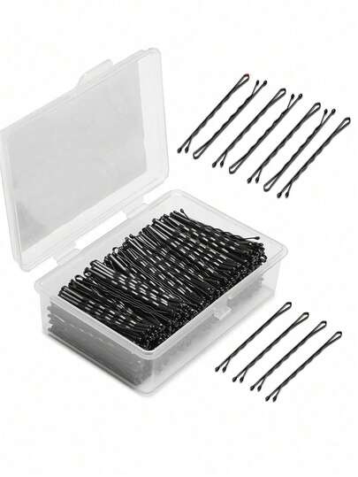50pcs  Bobby Pins, Crimped Hair Pins For Women, Non Slip Hair Clips Bulk With Storage Box, Great For All Hair Style, Hair Tools, Hair Products And Accessories For Barber Salon Beauty Back To School, Travel Holiday Essentials, Hair Accessories For Women, Slick Back Brush, Barber Accessories, Hair Dryer, Hair, Barber, Hair Tools, Hair Products, Hair Dryer, Hair Brush, Hairdressing Equipment, Hairstyle, Hairdressing, Hair, Hair Products, Hair Tools, Hair Stuff, Barber, Barber Accessories, Barbershop, Hairdressing Equipment