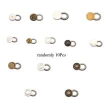 10个装腰部延长器弹性牛仔裤腰带拉伸器，可调节无扣腰部扩张配件 - A - 查看 11