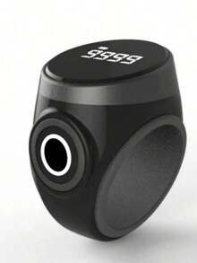 OLED Display Counting Ring, Silicone Adjustable Ring, TYPE-C Interface, Suitable For Prayer Counting, Tally Counter, Tasbih Counter Digital, Electronic Tasbih Counter, Electronic Tasbih Ring, Tally Counter Finger, Tasbeeh Counter, Ring - S9 Counter - View 13