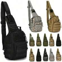 Tactical Waist Pack With Water Bottle Holder Versatile And Military Pack Utility Belt For Outdoor Hiking Camping Fishing (Khaki), Camping - Multicolor - View 3