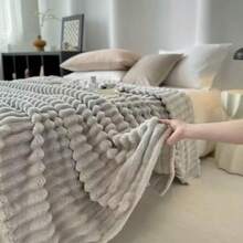Bed Blankets & Towel Blankets - 淺灰色 - 查看 2