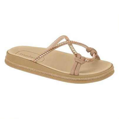  Sandalia Rasteira Feminina Moleca Original Nova 5509201