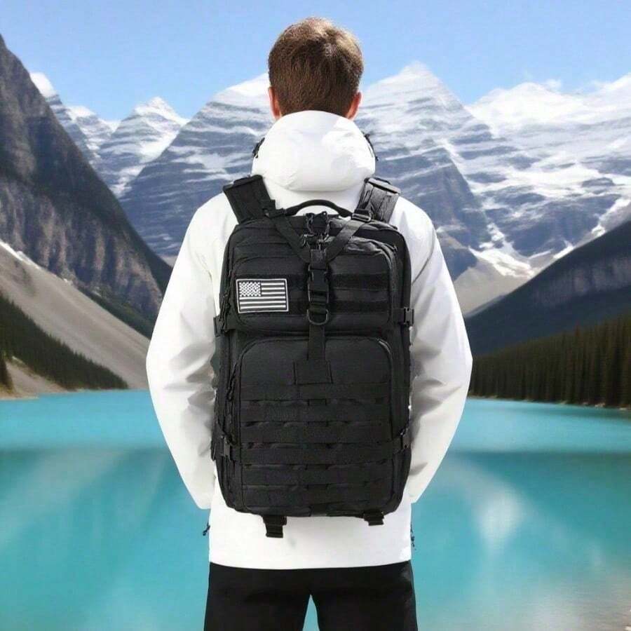50L/30L Elite Tactical Backpack | 3X Stronger Work & Military Backpack | Resistant And Heavy Duty | 3 Day MOLLE Bug Out Bag - Multicolor - View 1