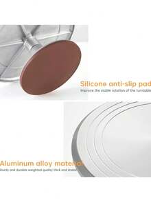 Soporte Giratorio De Aluminio Para Pasteles - Ver 7