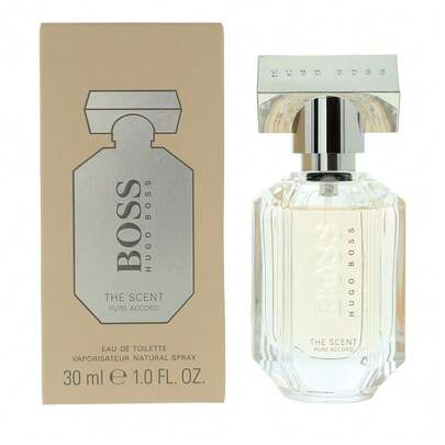  Hugo Boss The Scent Pure Accord Womens EDT 30ml With Free Fragrance Gift