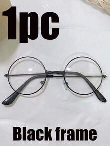 3 Pairs Retro Round Metal Children's Glasses, Suitable For Boys And Girls (Paper Glasses Case Included) - Multicolor - View 10