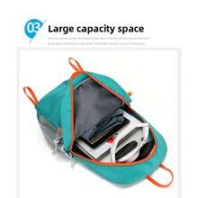 户外旅行背包登山包 40升大容量男女通用背包防水骑行背包带防雨罩休闲时尚背包新款旅行包带胸扣和腰扣徒步旅行包 - 彩色 - 查看 8