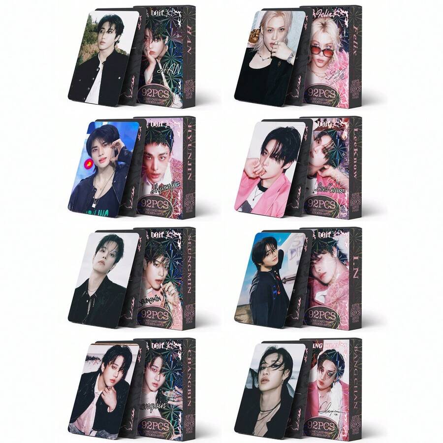 STRATKID Doit Solo Photo Card, Album Photocard, Concert Goods, High-Quality Photo Card, Collectible Card, Fans Merchandise, Halloween & Christmas Gift - Multicolor - View 1