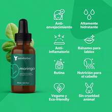 Extraherbos Aceite de Moringa 100% Puro 30ml - Suero Facial Anti-Edad y Regenerador Natural - Moringa - Ver 3