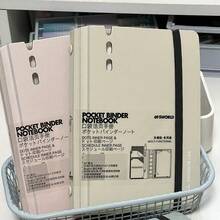 A7 Portable Loose Leaf Notebook, Cute Pocket Journal, High Value Work & Study Notebook - 1pcs - View 2