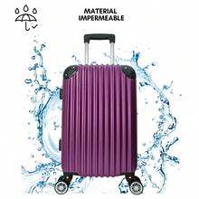 Lightweight Rigid Waterproof Hand Luggage For 10 Kg - Purple - View 6