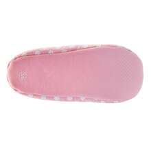 Disney Minnie Mouse Slippers For Girls Plush Non Slip Warm Indoor Comfortable (Toddler Sizes 5-10) - 粉色 - 查看 6