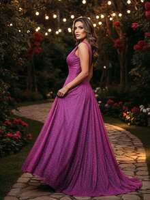 Grife Velasco Women Party Dresses - 玫瑰紅 - 查看 6