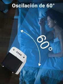 DOSYU Ventilador Portátil Enfriador Aire Acondicionado Clima Frío Color Blanco Termómetro Termostato Cooler Silencioso Abanico 3 Velocidades Ajustables Capacidad del Depósito de Agua 4.5 Litros - Tipo de Enchufe B USA (110-127V) - Ver 3